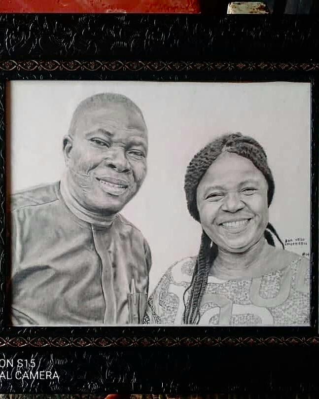 Executive Commission — Pencil on Paper